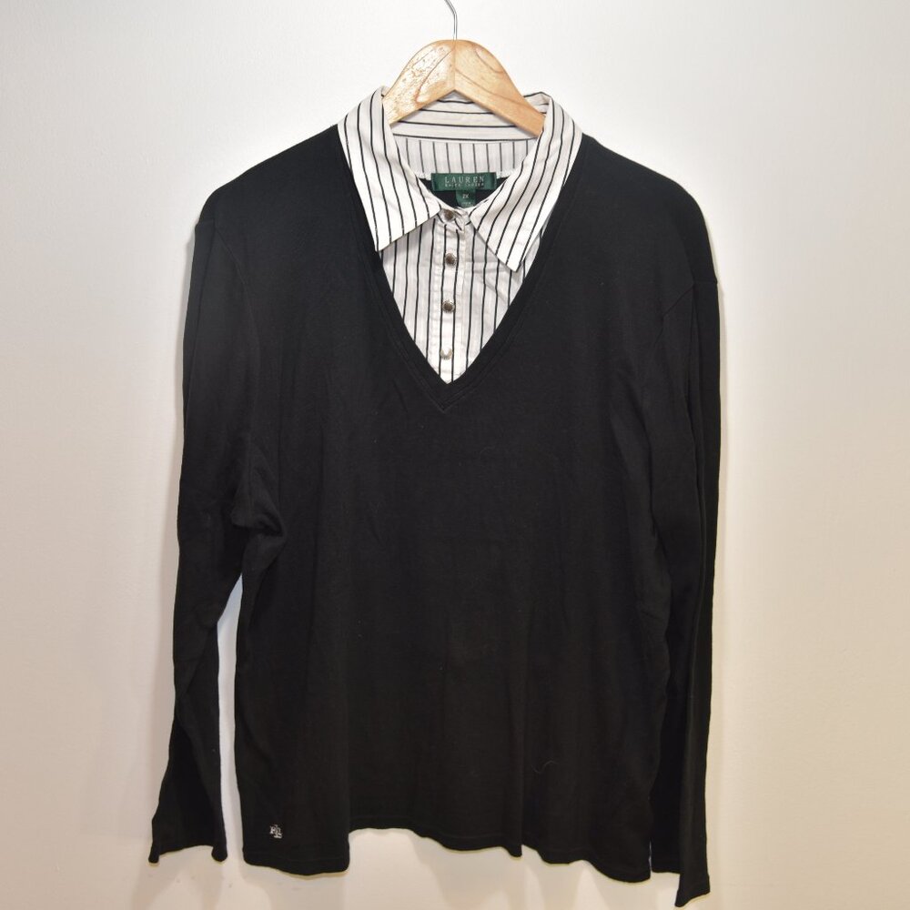 Ralph Lauren Shirt Sweater 2X